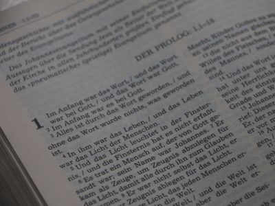 Zitat aus dem Johannesevangelium